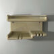 Étagère murale plastique beige  Space Age