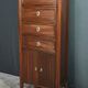 Small mahogany chest of drawers, Louis XVI style – late 19th century