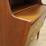 Walnut secretary, Danish design, 1970s, production: Denmark