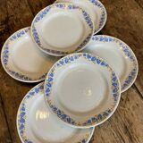 6 assiettes plates Colette HBCM