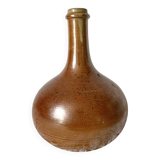 Vase soliflore, bouteille en grès