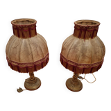 Paire de lampes XIX°