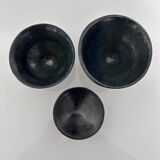 Set of 3 signed bowls