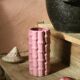 Vase bambou années 50 rose