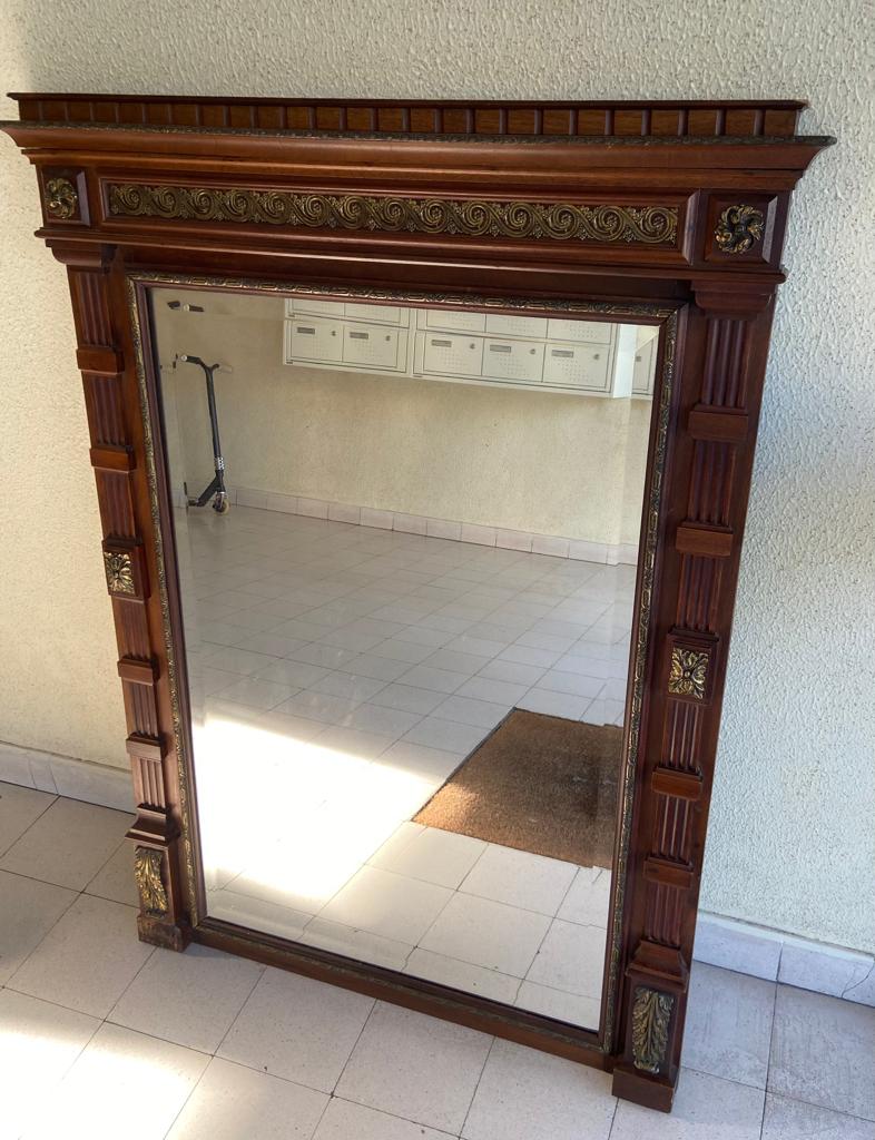 Trumeau style mirror