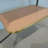 Desserte vintage à roulettes