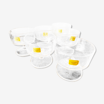 Luminarc champagne or dessert glasses