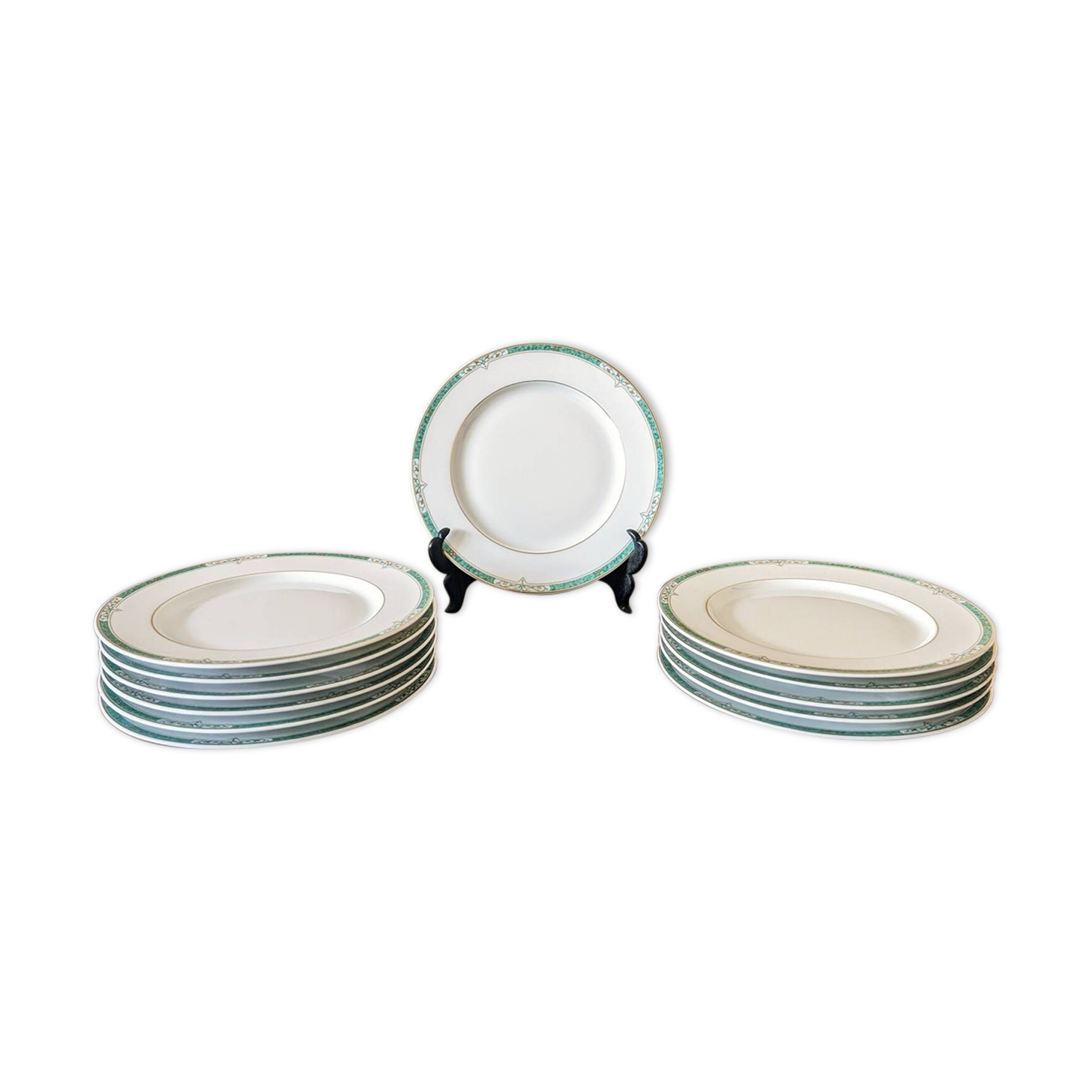 12 assiettes Guy Degrenne
