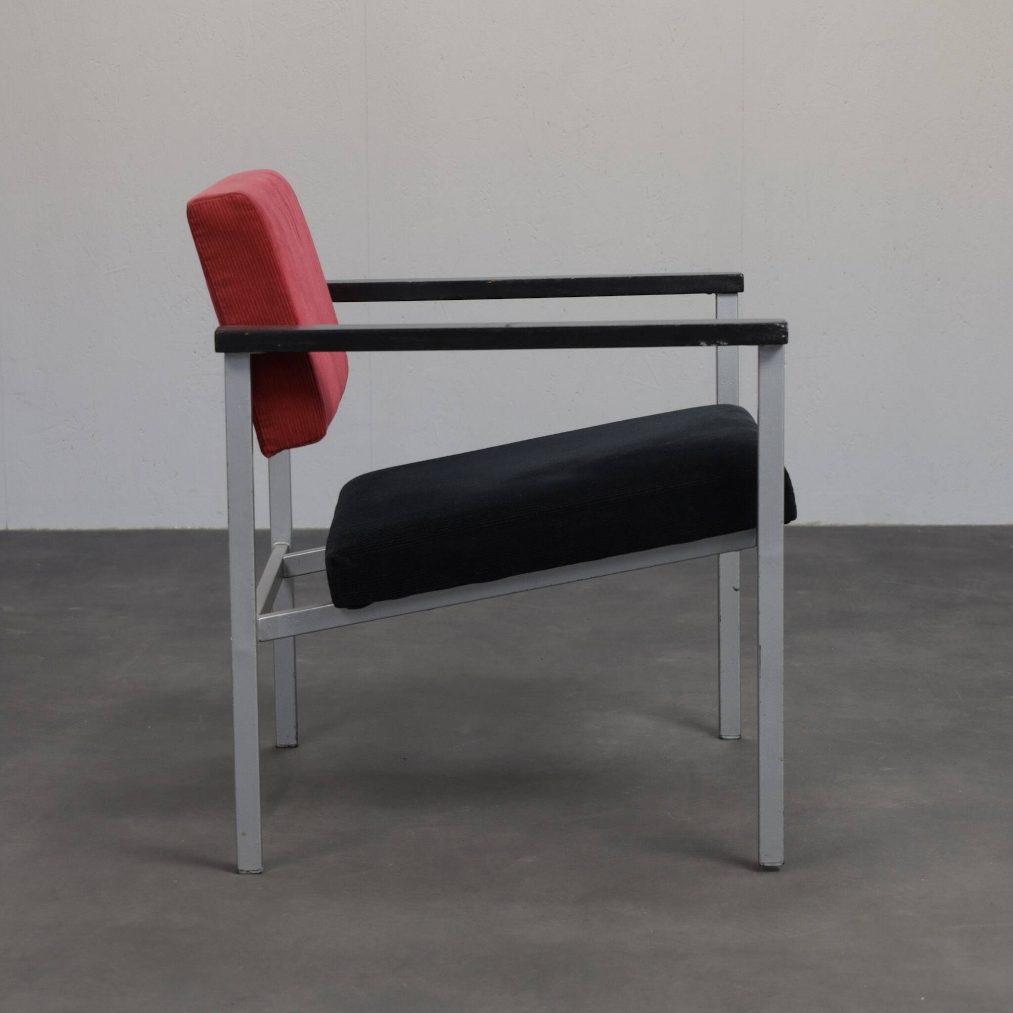 Fauteuil minimaliste néerlandais, années 1960