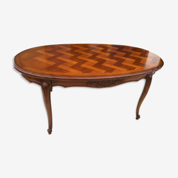 Table ovale extensible style Louis XV