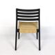Scandinavian wooden and rope chairs