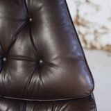 F588 armchair in leather by Geoffrey Harcourt for Artifort, 1960