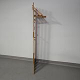 Pine wood coat rack / coatrack width 60 height 190 depth 30 cm