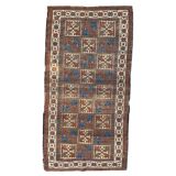 Ancient tribal baloch carpet 148x78 cm