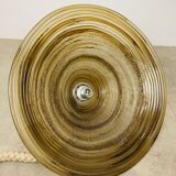 Temde Leuchten pendant light, plexiglass, rope and wood, 1970s