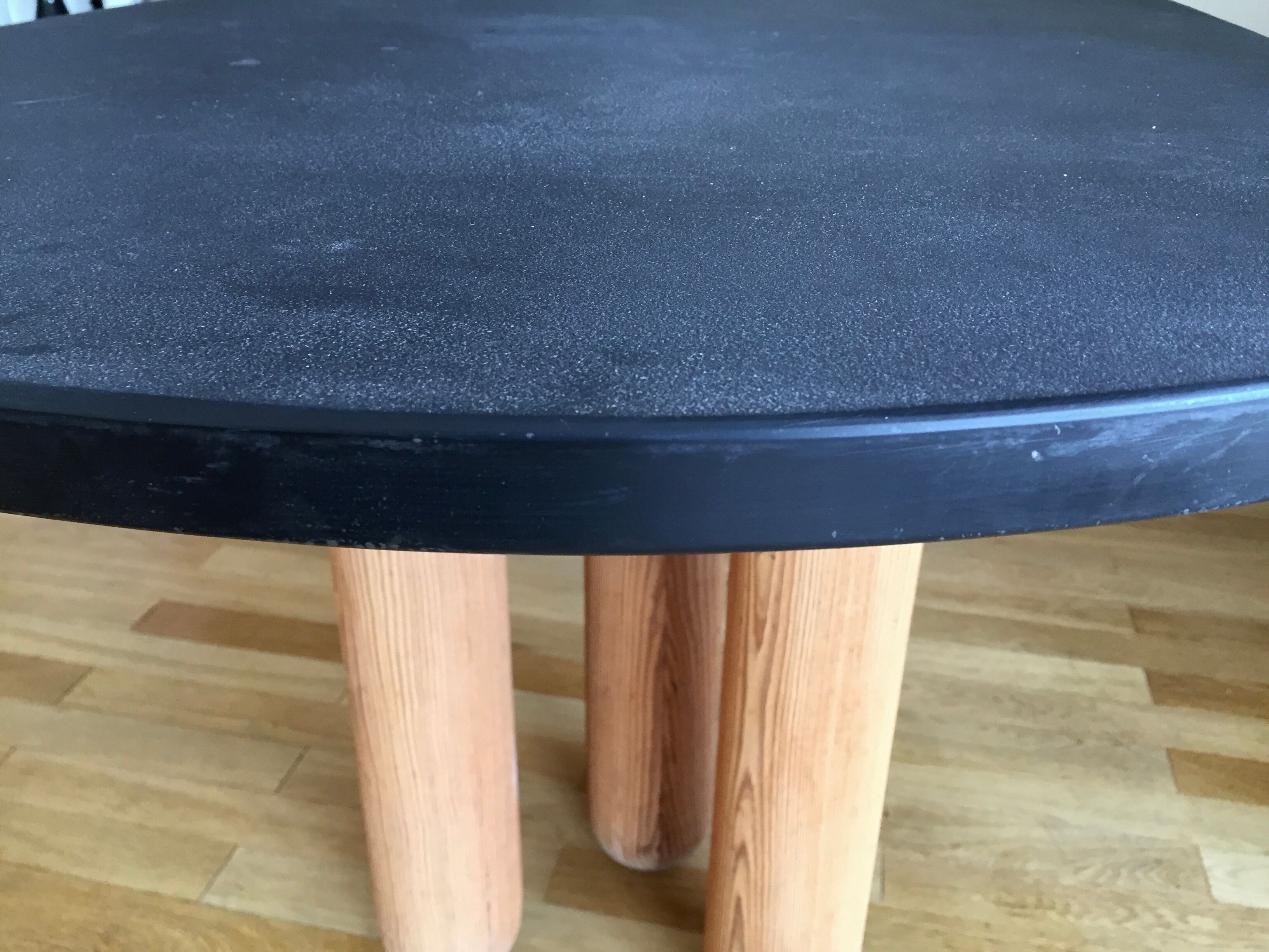 Dining table tray slate