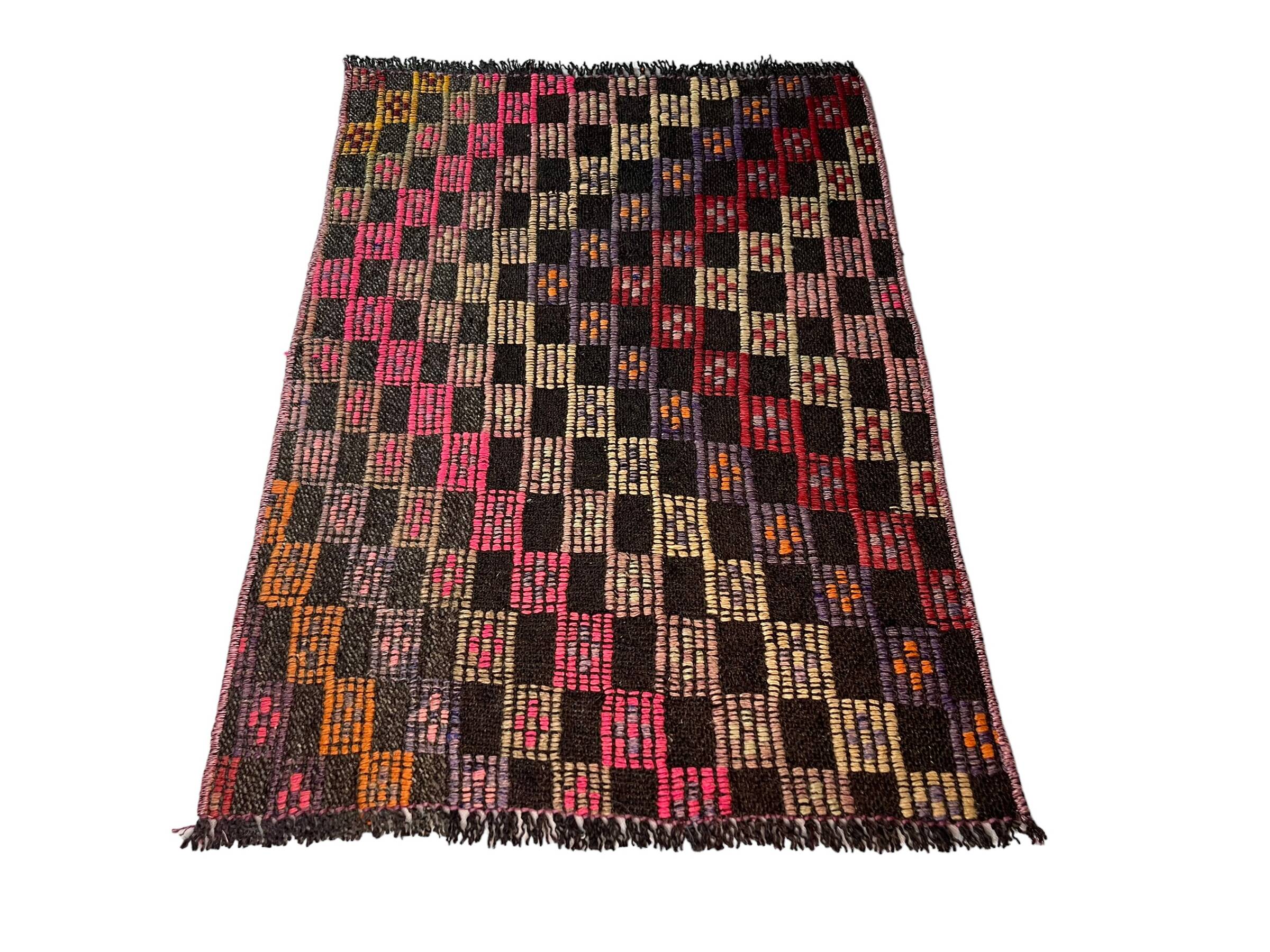 Vintage turkish kilim rug, 80 x 55 cm
