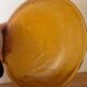 Vintage set of 6 amber brown plates Arcoroc Sierra