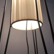 Mid-century German minimalist floor lamp by Hesse Leuchten, 1960s.