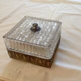 Former square ceiling metal silver crossfire