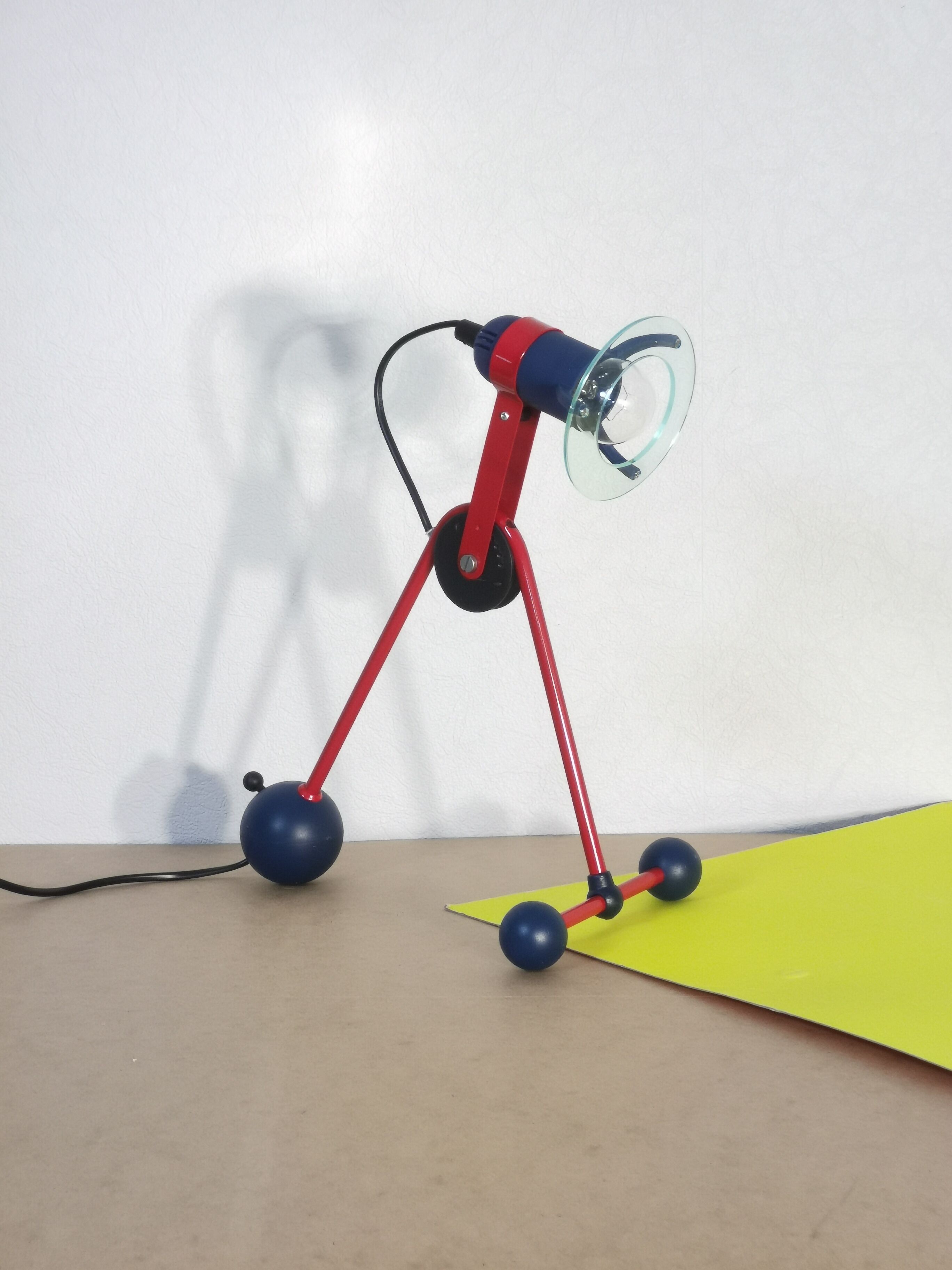 Lampe orientable postmoderne, 1980
