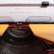 Luxury olympia dactymetal typewriter