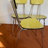 Yellow formica chairs