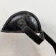 Vintage German Black Bank Lamp, 1930s