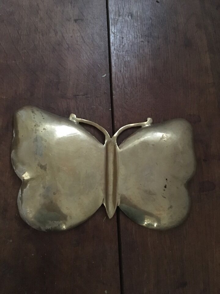 Vacuum Pocket brass butterfly