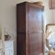 Antique Parisian wardrobe with one door.