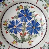 Former earthenware dish from northern France, Late 18th, early 19th century