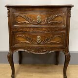 Small Louis XV style jumping chest of drawers