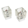 Pair of 1970s glass wall lamps by Peill & Putzler (4 pairs available)
