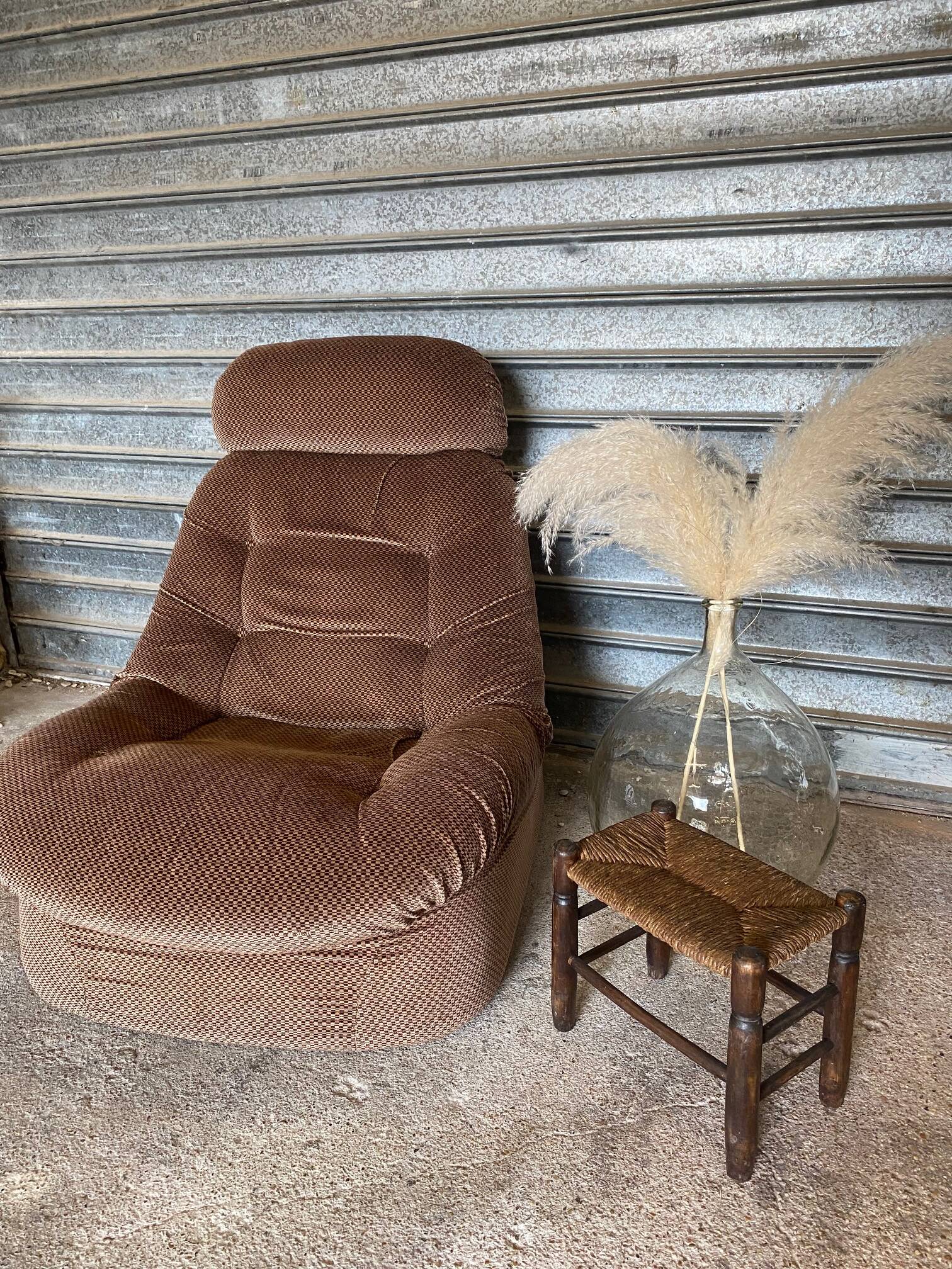Fauteuil ère spatiale 1970