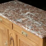 Superb Art Deco buffet with its marble