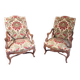 Louis XV style convertible armchairs