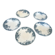Flat plates Moulin des loups and Hamage "Marie-Louise"