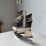 Stainless steel boat from the 1980s.