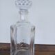 vintage crystal whisky carafe from Arques