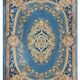 Handmade Oriental rug Indo-Savonnerie - 122 x 180 cm - "Galerie Sardje"