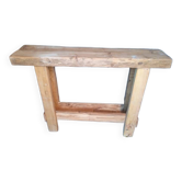 Brutalist console 120 cm solid wood