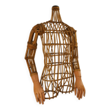 Artisan Rattan Mannequin Bust