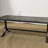 Brutalist slate coffee table, 1960