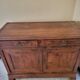 Antique solid wood sideboard – 2 drawers, 2 doors – natural patina