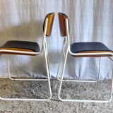 Set of 2 chairs 60s 70s