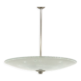 Glass pendant lamp, Erik Kinell for Glössner, Sweden, 1940