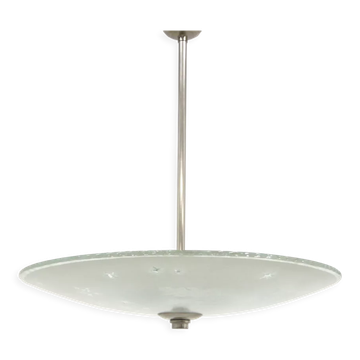 Suspension en verre, Erik Kinell for Glössner, Suède, 1940