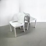 Model 4870 Dining Chairs by Anna Castelli Ferrieri for Kartell, 1980s, Set of 2
