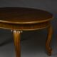 Grande table à manger extensible en chêne, début du 20e siècle