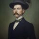 Old portrait - “Les moustachu-es” series